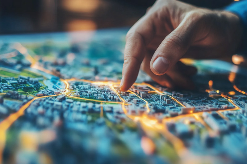 computer che mostra le funzionalità di un gestionale